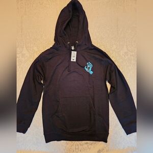 Size Small Santa Cruz Mens Skater Screaming Hand Hoody Pullover Sweatshirt, NWT